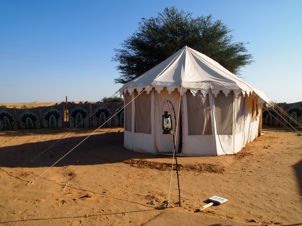 our tent at Royal Desert Camp