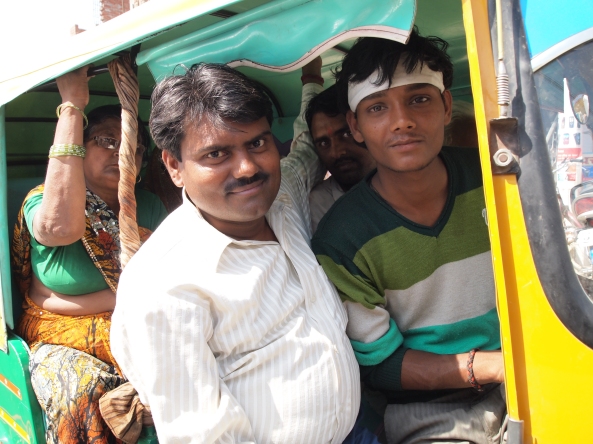 Rickshaws in Varanasi
