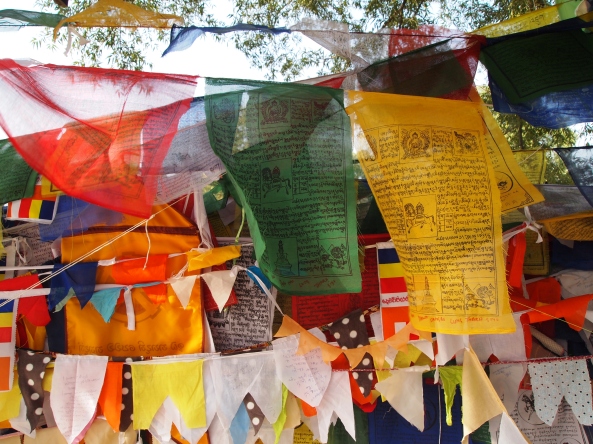 Buddhist prayer flags 