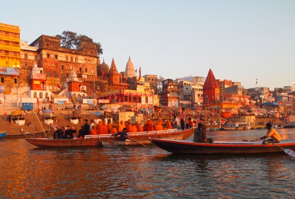the holy Ganges in Varanasi