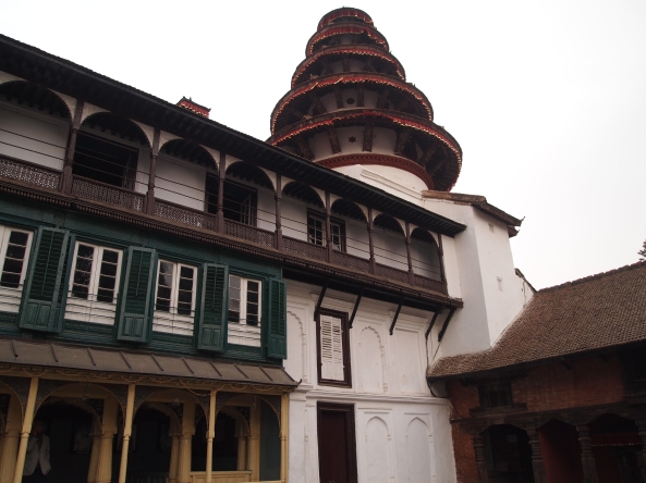 Panch Mukhi Hanuman Mandir - a five-tiered pagoda like turret
