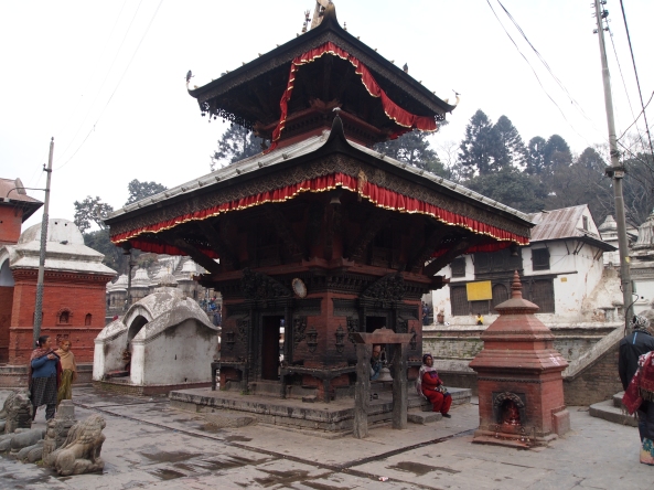 one shrine or temple at Pashupatinath