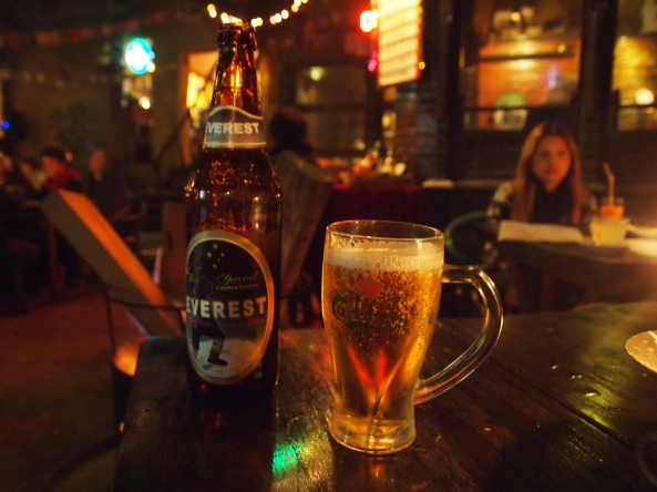 Everest Beer at New Orleans Cafe
